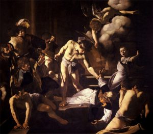 Caravaggio e san Matteo Caravaggio e san Matteo