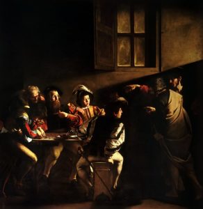 Caravaggio e san Matteo Caravaggio e san Matteo